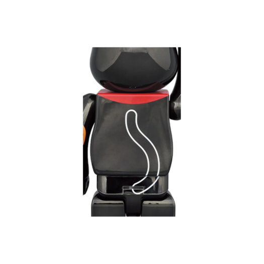 Bearbrick Maneki Neko Luminous 400% Black Plated