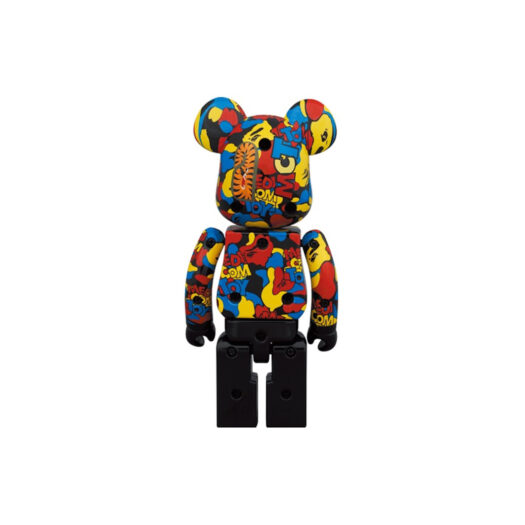 Bearbrick x BAPE Medicom Toy Camo Shark Chogokin 200%