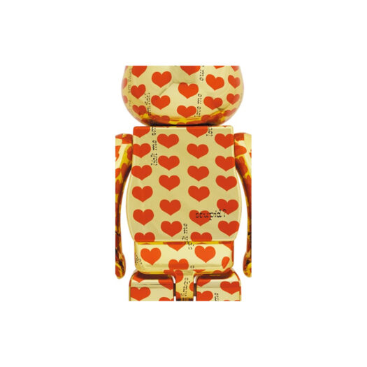Bearbrick x Hide Gold Heart 1000%