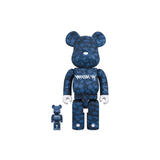 Bearbrick x Stash (Medicom Toy) 100% & 400% Set