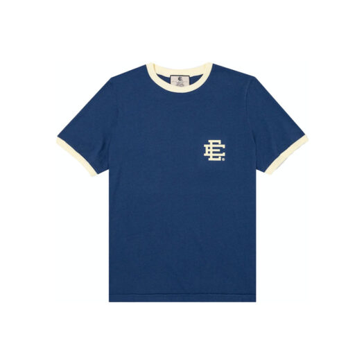 Eric Emanuel EE Ringer T-shirt Navy/Sorbet