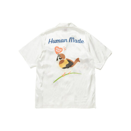 Human Made Graphic Aloha Shirt White