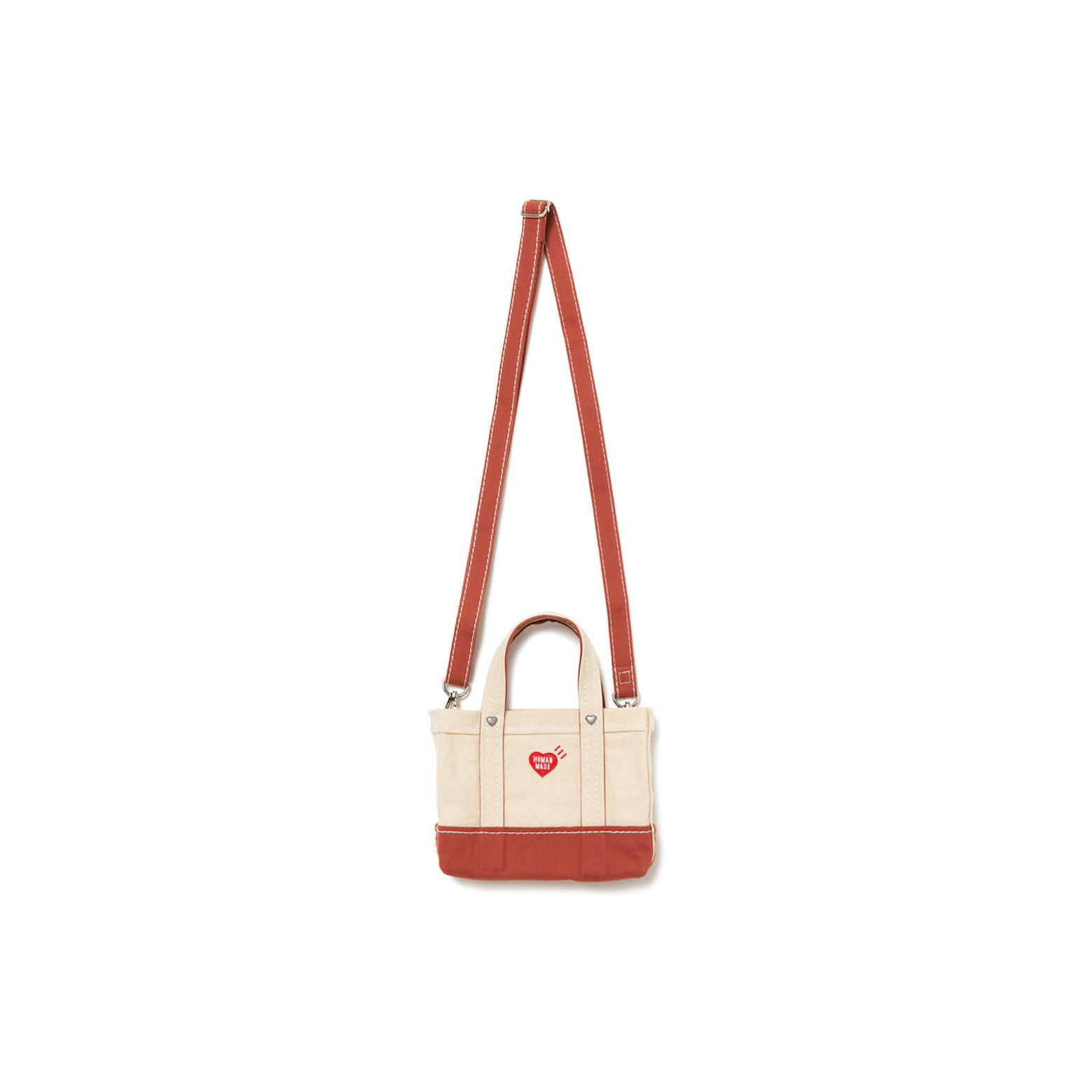 Human Made Heavy Canvas Mini Shoulder Tote Bag OrangeHuman Made