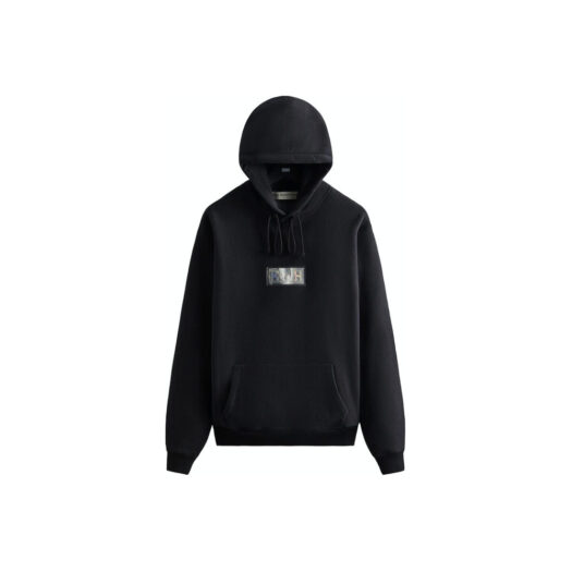 Kith Advisory Board Crystals Hologram Classic Logo Hoodie Black