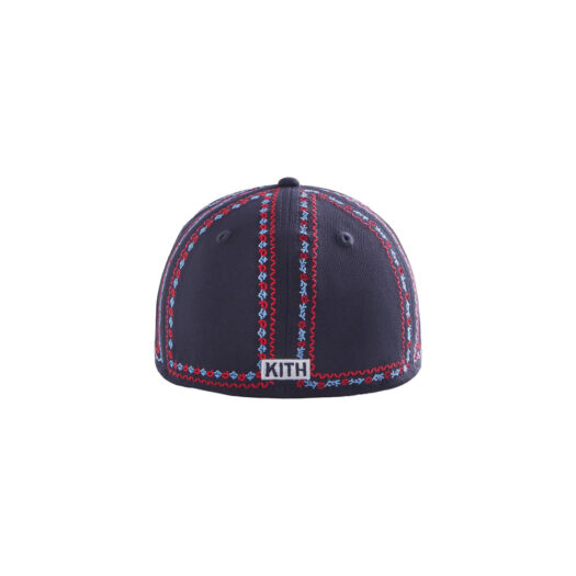 Kith New Era Yankees Floral Frame 59Fifty Fitted Hat Nocturnal