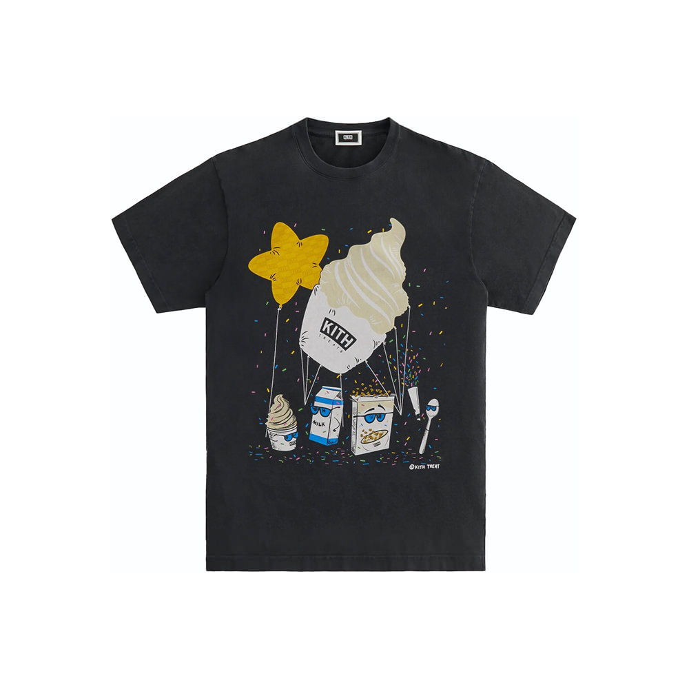 Kith Treats Balloon Vintage Tee Black