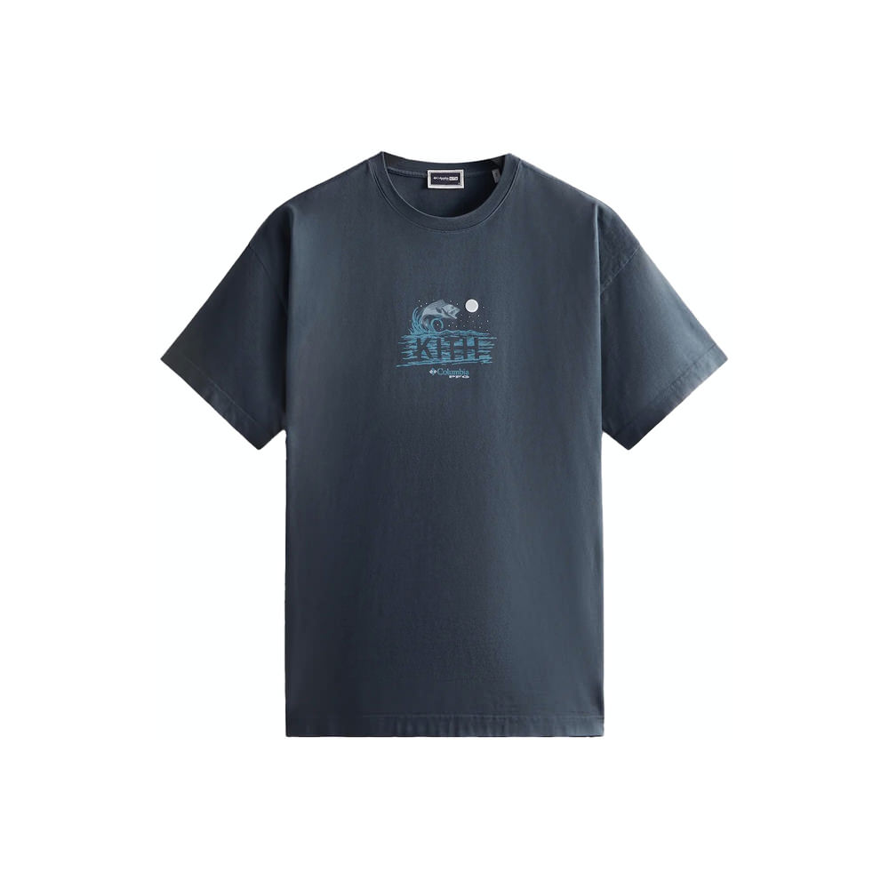 Kith x Columbia PFG High Tide Vintage Tee Nocturnal