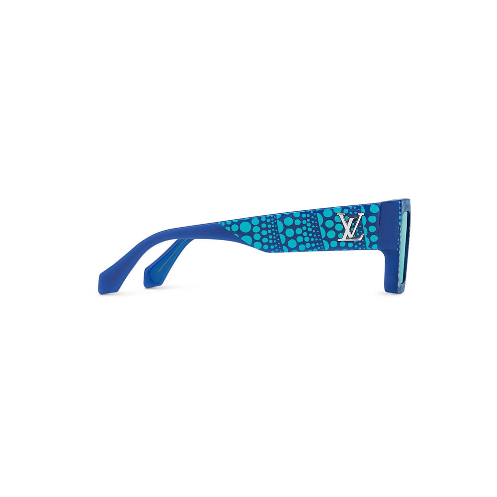 Louis Vuitton 2023 x Yayoi Clash Pumpkin Sunglasses - Blue