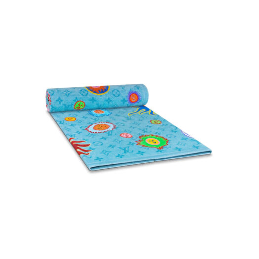 Louis Vuitton LV x YK Faces Beach Towel Blue