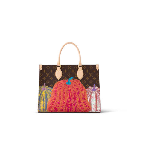 Louis Vuitton LV x YK Onthego MM Pumpkin Print