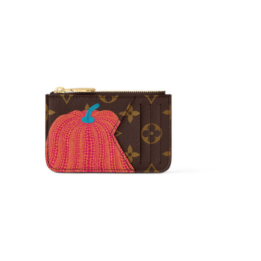 Louis Vuitton Black Pocket Organizer x Nigo 2 Denim Heart Wallet