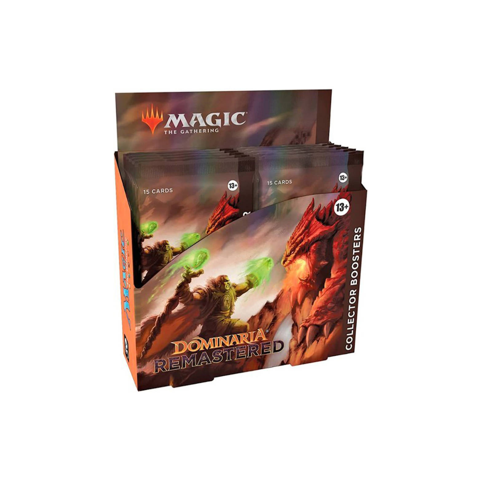 Magic: The Gathering TCG Dominaria Remastered Collector Booster Box 12 Packs (180 Cards)