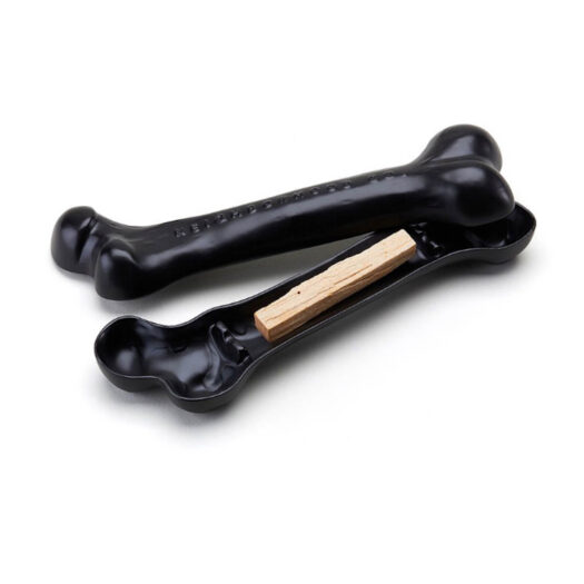 Neighborhood Bone Palo Santo Incense Holder Black