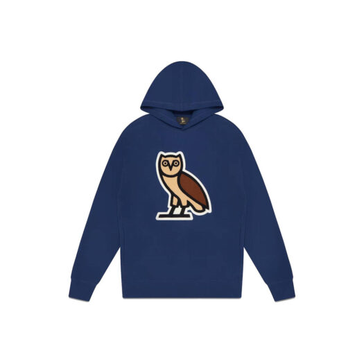 OVO Chenille Bubble Owl Hoodie Navy