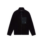 OVO Deep Pile Sherpa Fleece Jacket Black