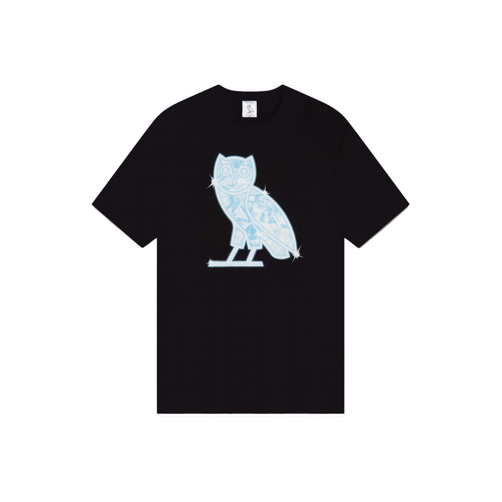 OVO Diamond Owl T-Shirt Black