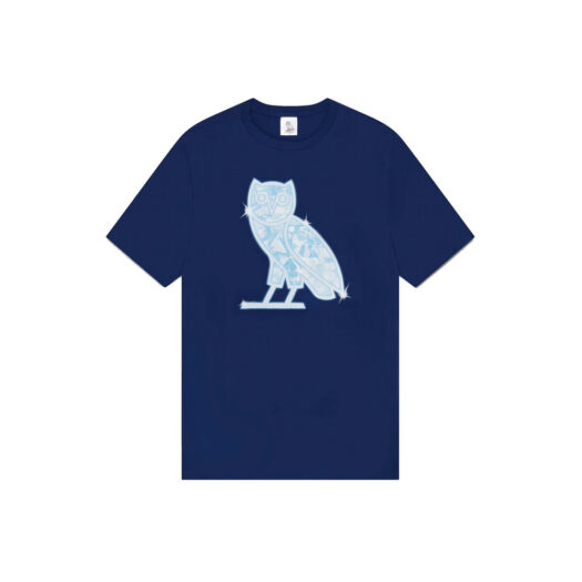 OVO Diamond Owl T-Shirt Blue