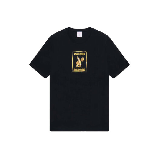 OVO Playboy Gold Owl T-Shirt Black