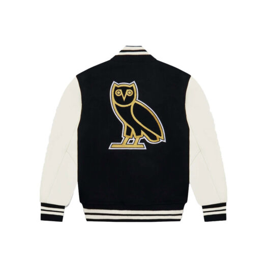 OVO Playboy Varsity Jacket Black