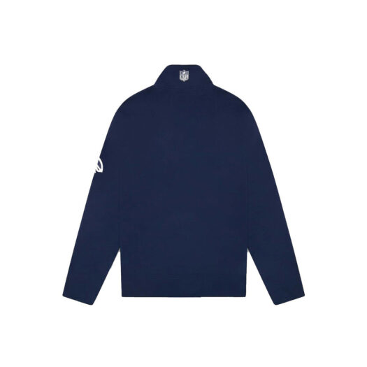OVO x NFL Dallas Cowboys 1/4 Zip Mock Neck Navy