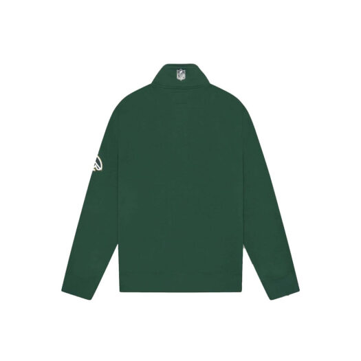 OVO x NFL Green Bay Packers 1/4 Zip Mock Neck Green