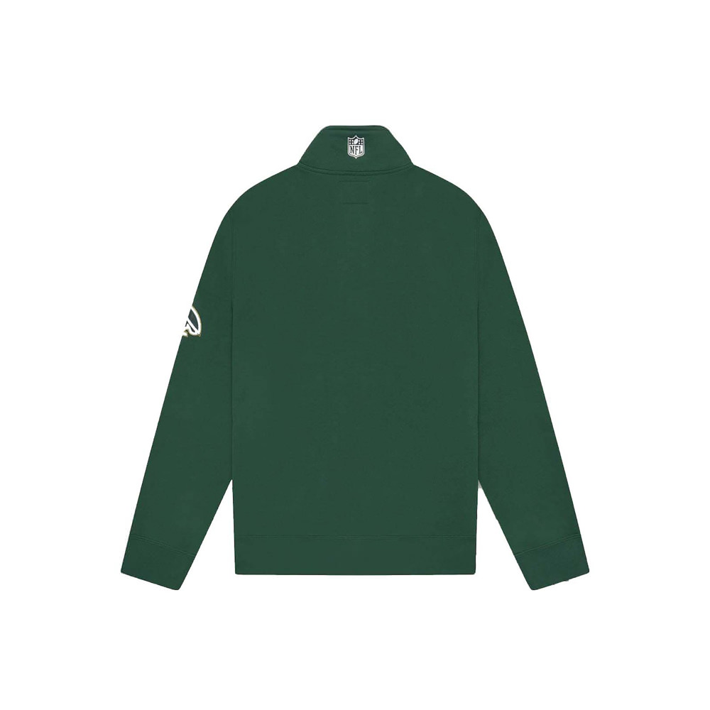 OVO x NFL Green Bay Packers 1 4 Zip Mock Neck GreenOVO x NFL Green