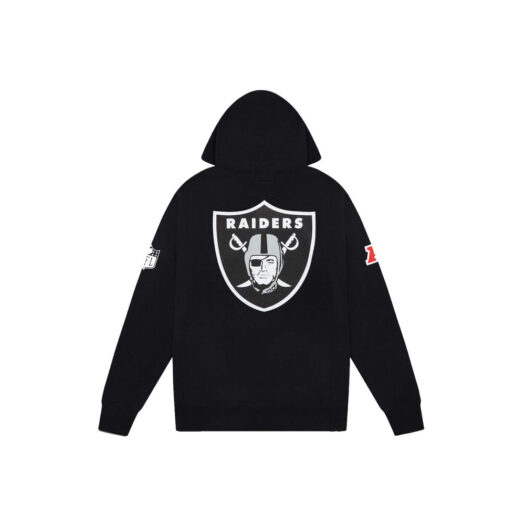 OVO x NFL Las Vegas Raiders OG Owl Hoodie Black