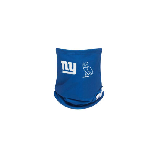 OVO x NFL New York Giants Neck Gaiter Blue