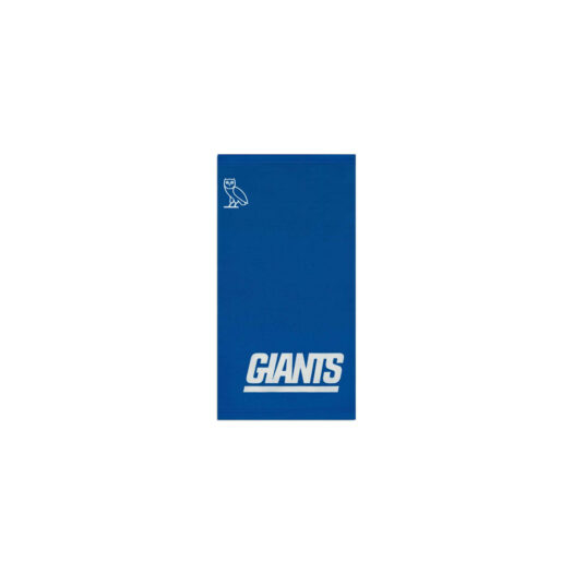 OVO x NFL New York Giants Neck Gaiter Blue