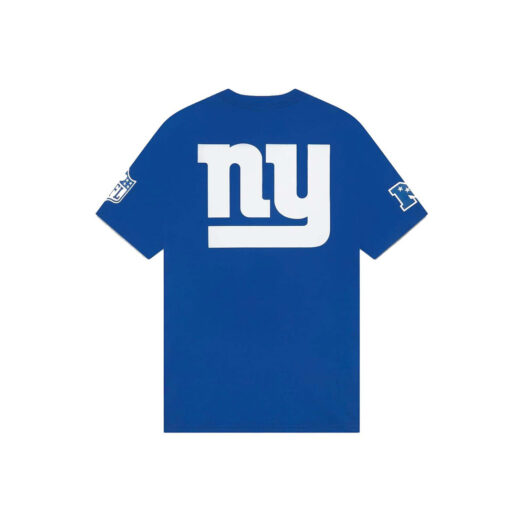 OVO x NFL New York Giants OG Owl T-Shirt Blue