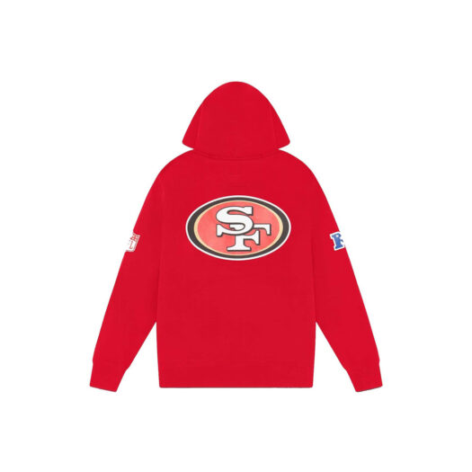 OVO x NFL San Francisco 49ers OG Owl Hoodie Red