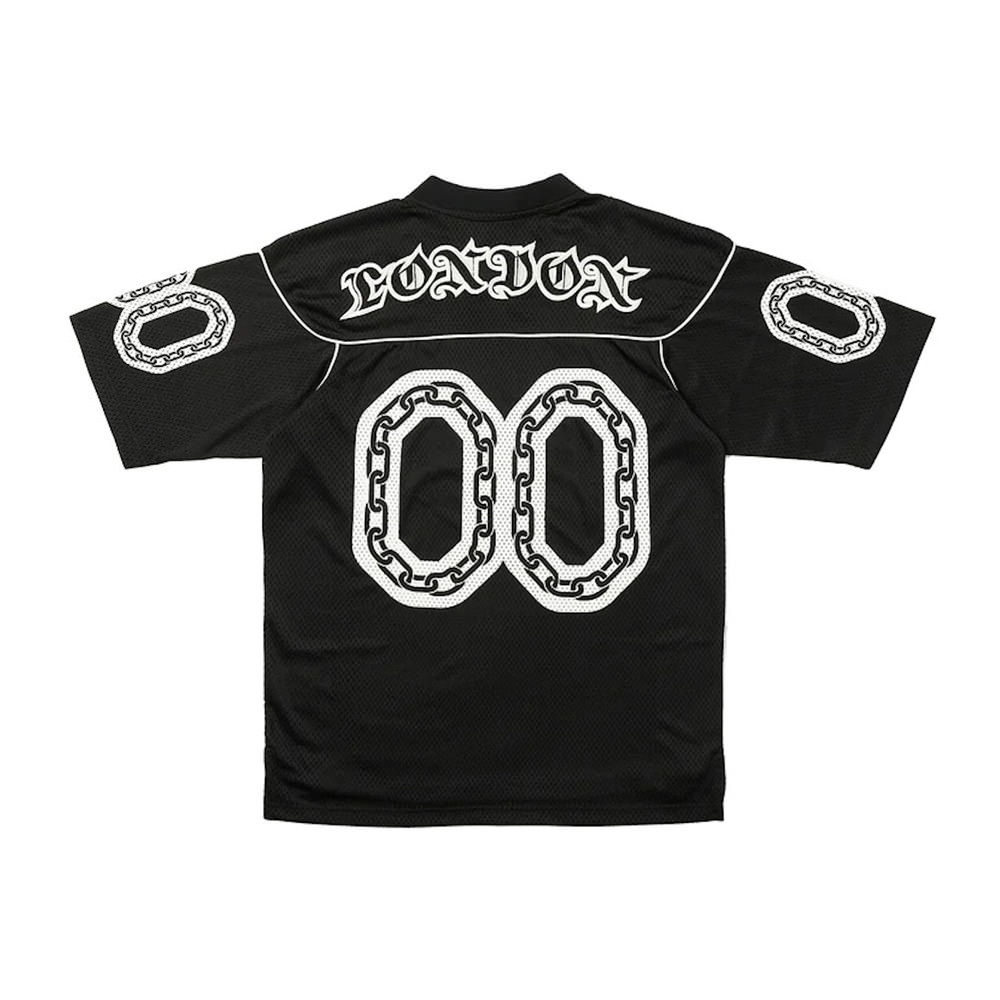 トップス palace skateboards HESH ATHLETIC JERSEY Palace Hesh Athletic Jersey Silver Men's - SS23 - US