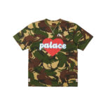 Palace x Evisu Heart T-shirt Camo