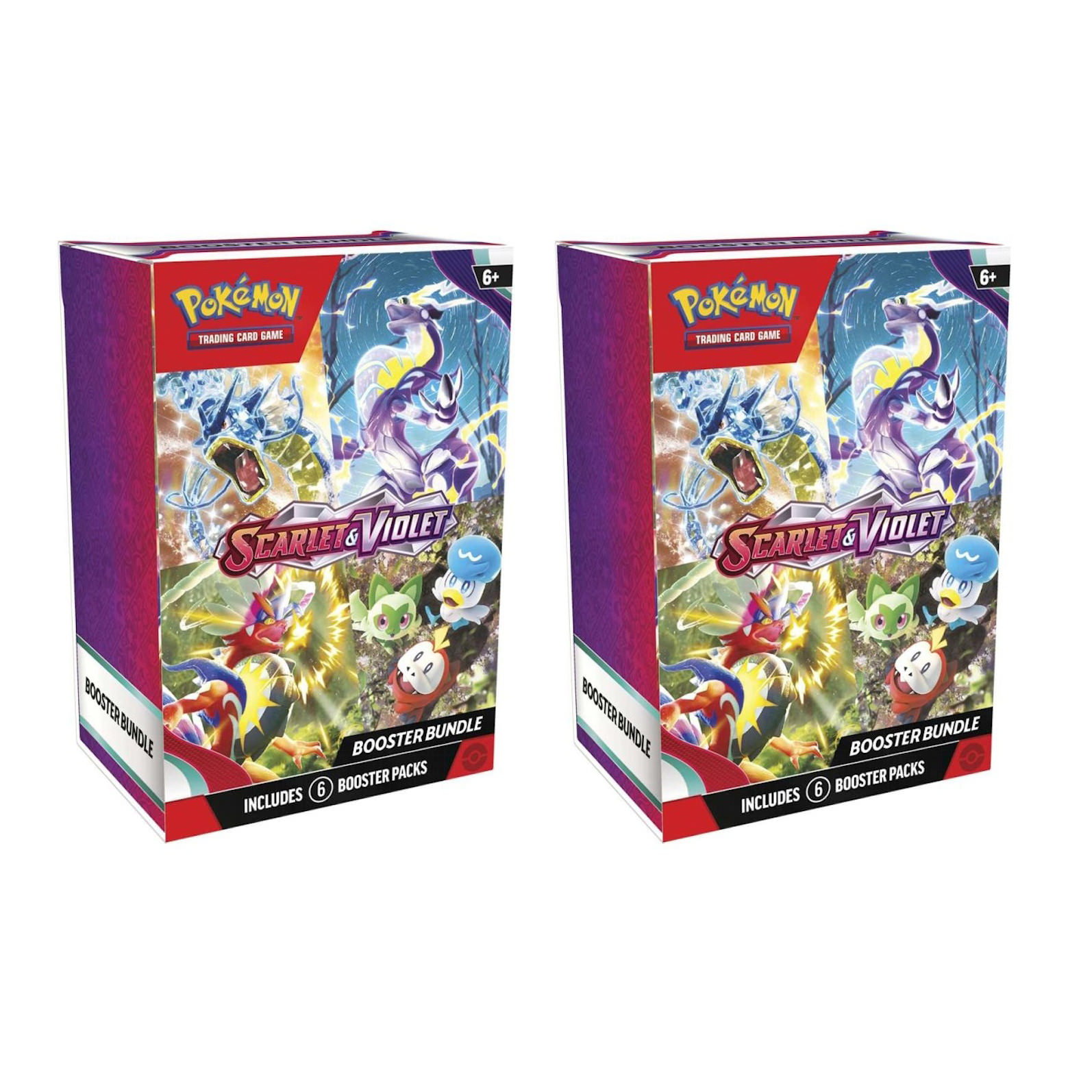 Pokémon TCG Scarlet & Violet Booster Bundle 2x Lot