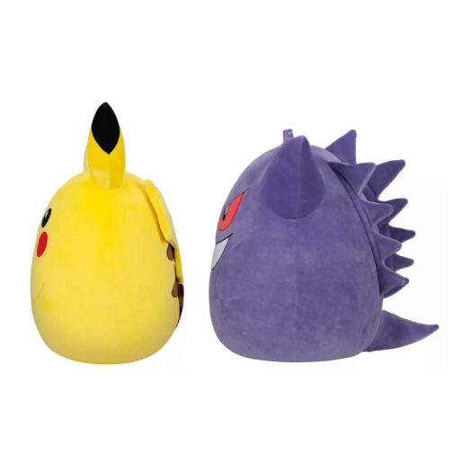Squishmallow Pokemon 20″ Pikachu & Gengar Plush Set