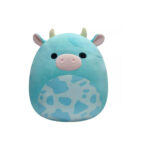 Squishmallow Tuluck the Blue Cow 16″ Plush Blue