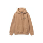 Stussy x Martine Rose Collage Pigment Dyed Hoodie Mocha
