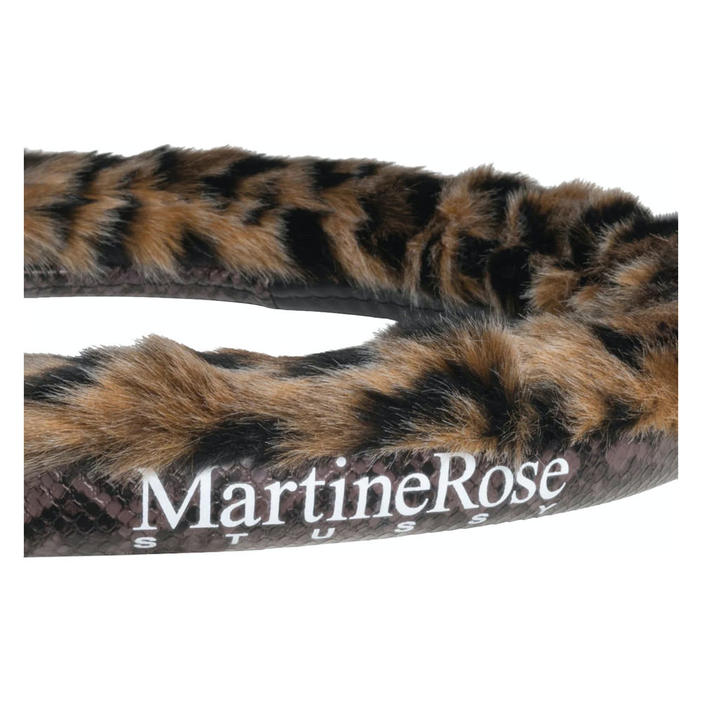 Stussy x Martine Rose Steering Wheel Cover Leopard FauxStussy x