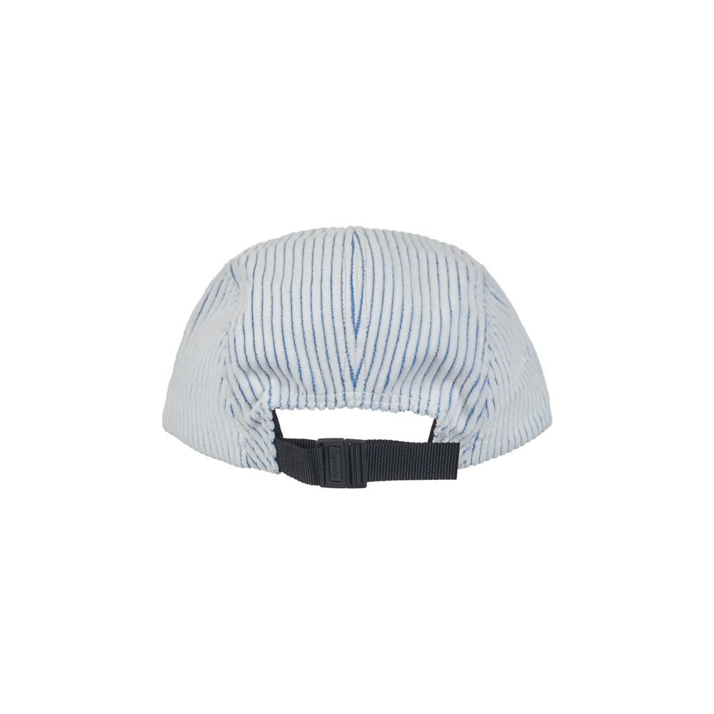 Supreme 2-Tone Corduroy Camp Cap White