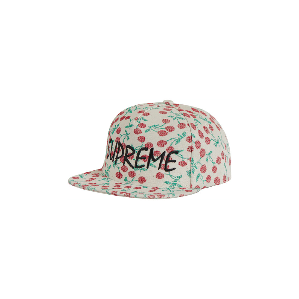 Supreme Cherries 5-Panel Cap Natural-