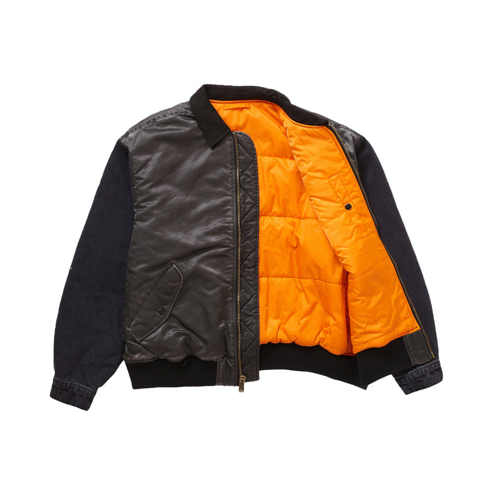 Supreme Denim Sleeve MA-1 BlackSupreme Denim Sleeve MA-1