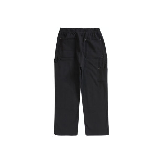Supreme Double Knee Painter Sweatpant Black