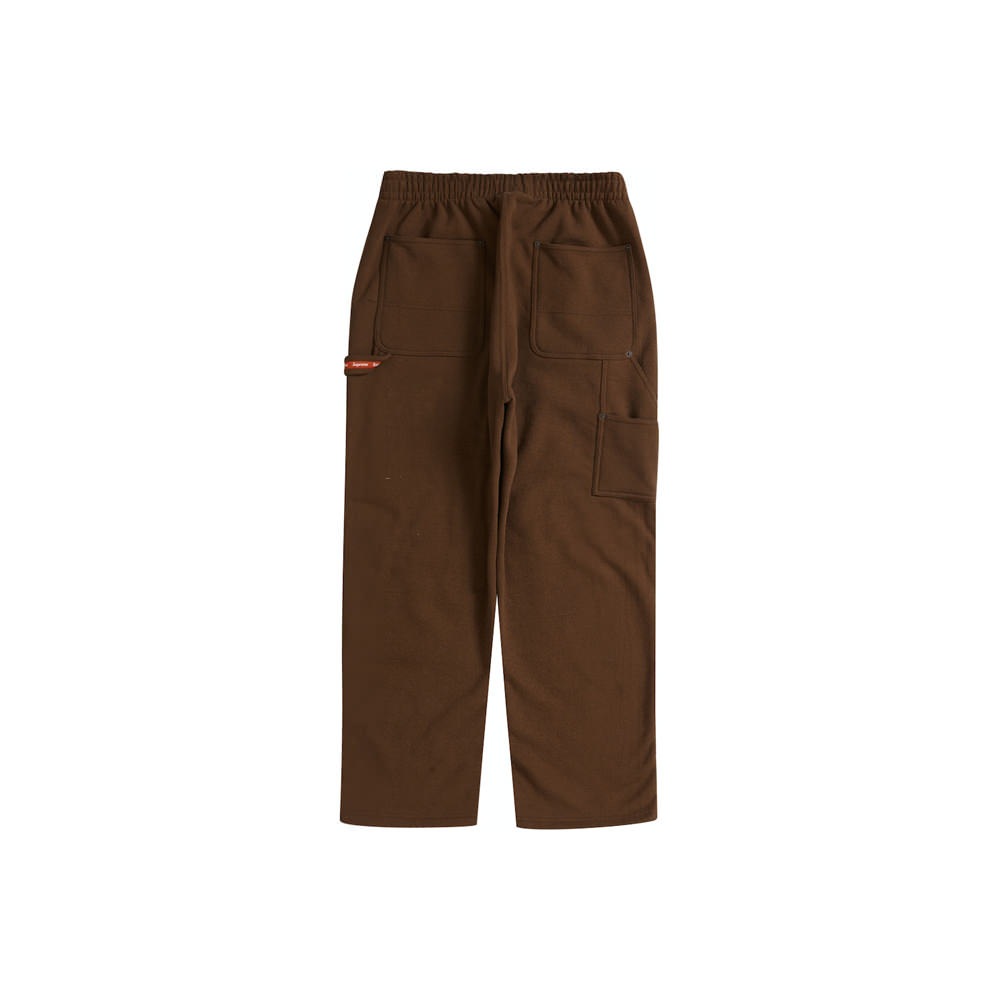 Supreme Double Knee Painter Sweatpant Brown