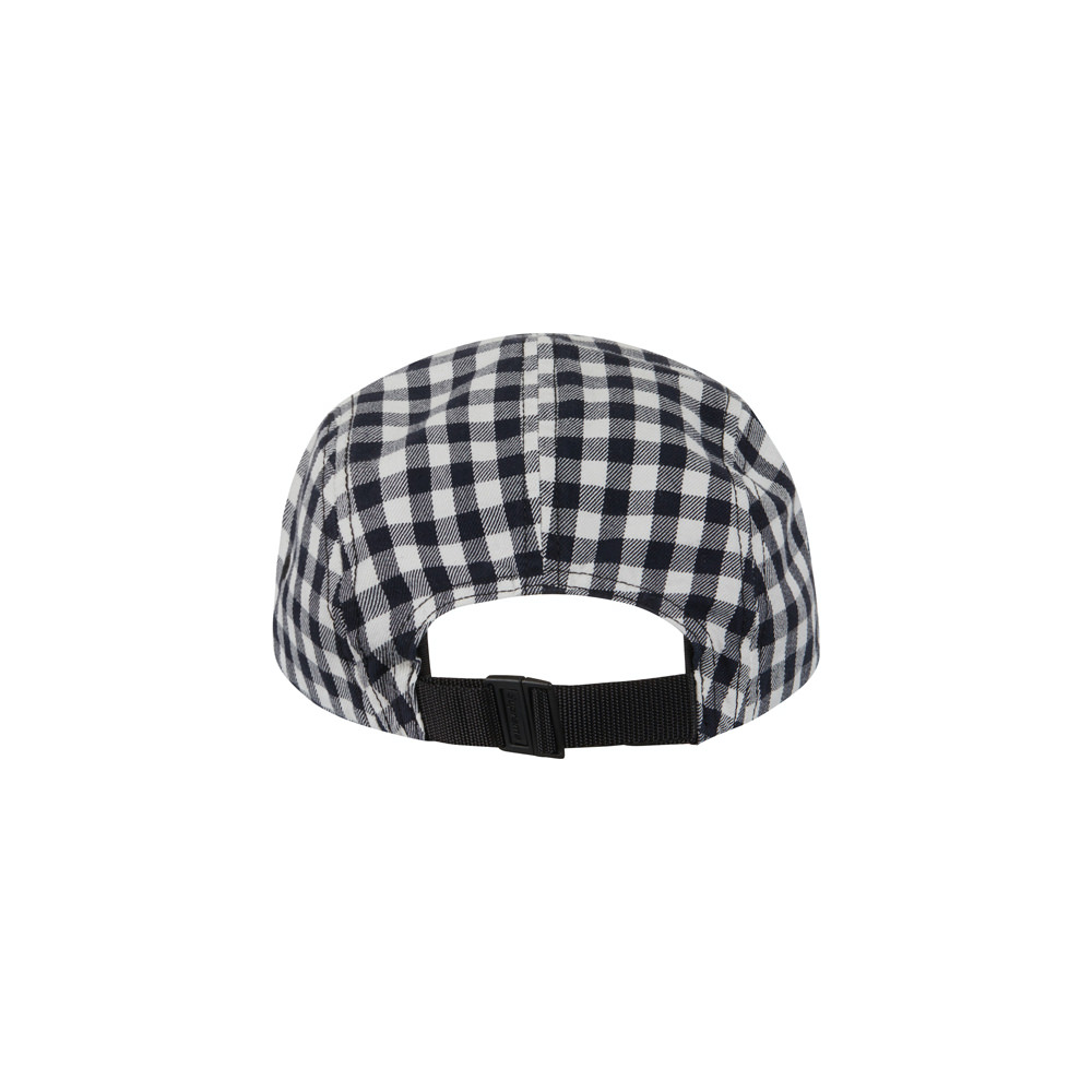 Supreme Gingham Camp Cap Black