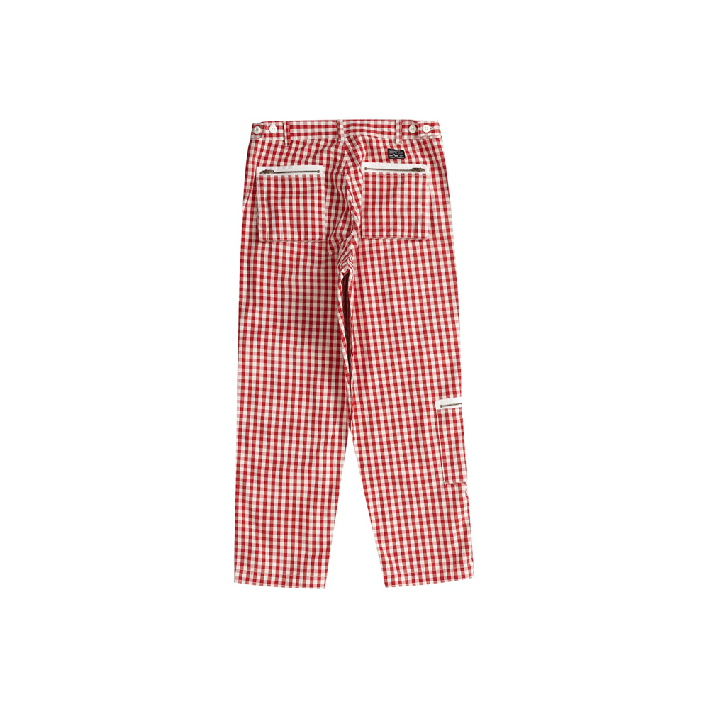 Supreme Gingham Flight Pant Red