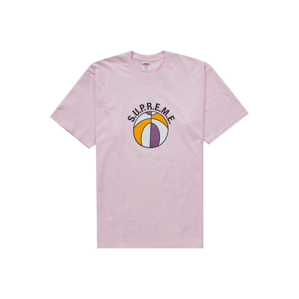 Supreme League Tee Light Pink