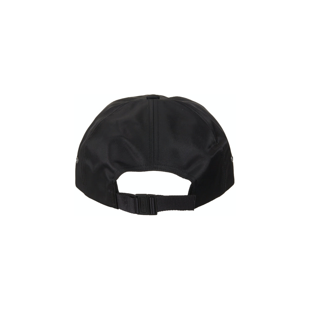 Supreme Leather Patch 6-Panel Black