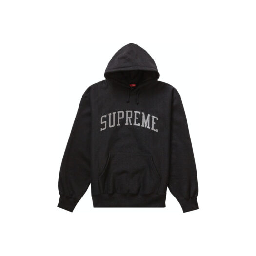 Supreme Metallic Arc Hooded Sweatshirt (SS23) Black