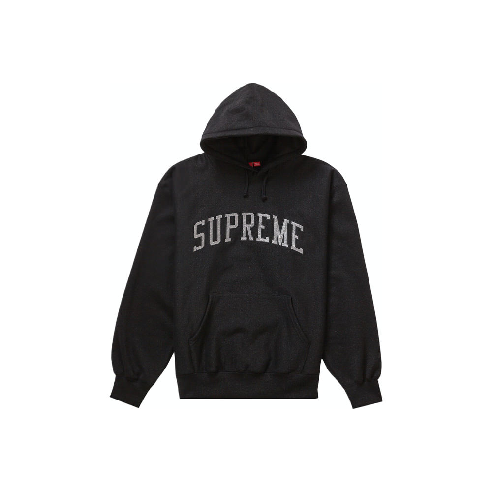 Supreme Metallic Arc Hooded Sweatshirt (SS23) BlackSupreme Metallic Arc ...