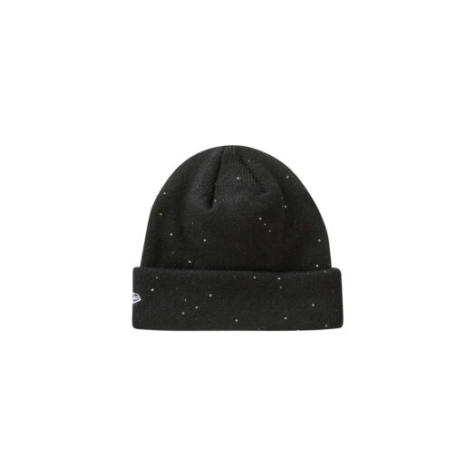 Supreme New Era Metallic Arc Beanie Black